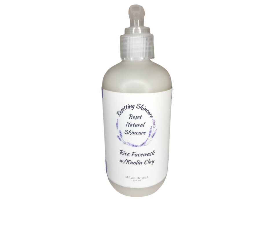 Rice Face Wash with Kaolin Clay