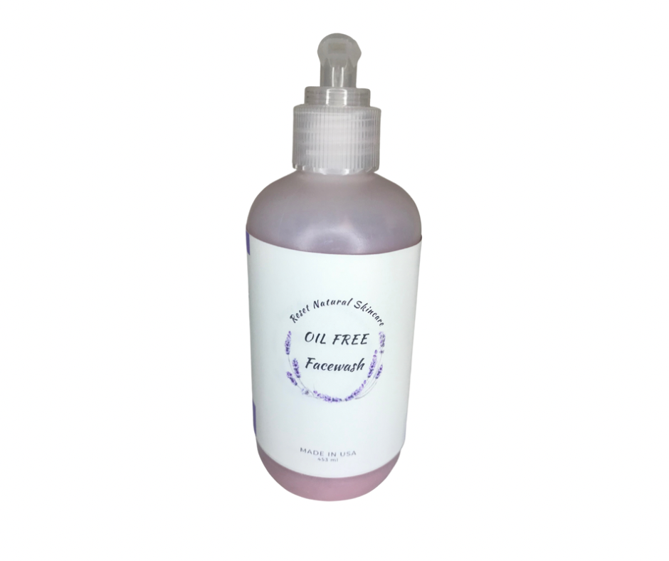 Oil Free Face Wash with Kaolin Clay