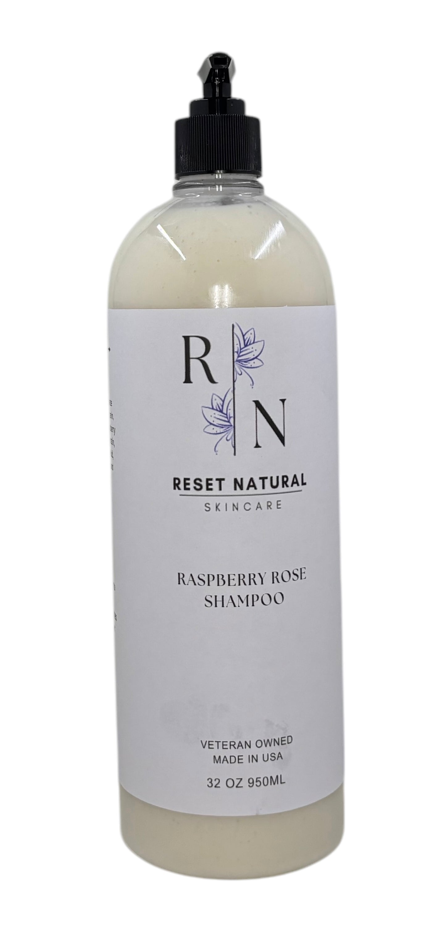 Raspberry Rose Shampoo 32 0z