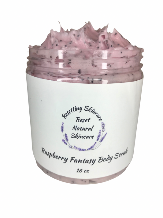 Raspberry Fantasy Body Scrub