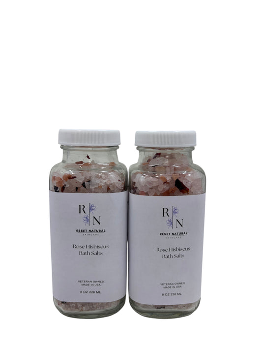 Rose Hibiscus Bath Salts