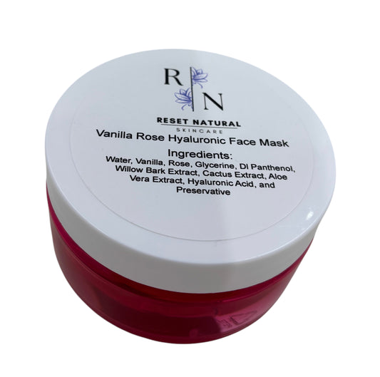 Vanilla Rose Hyaluronic Mask