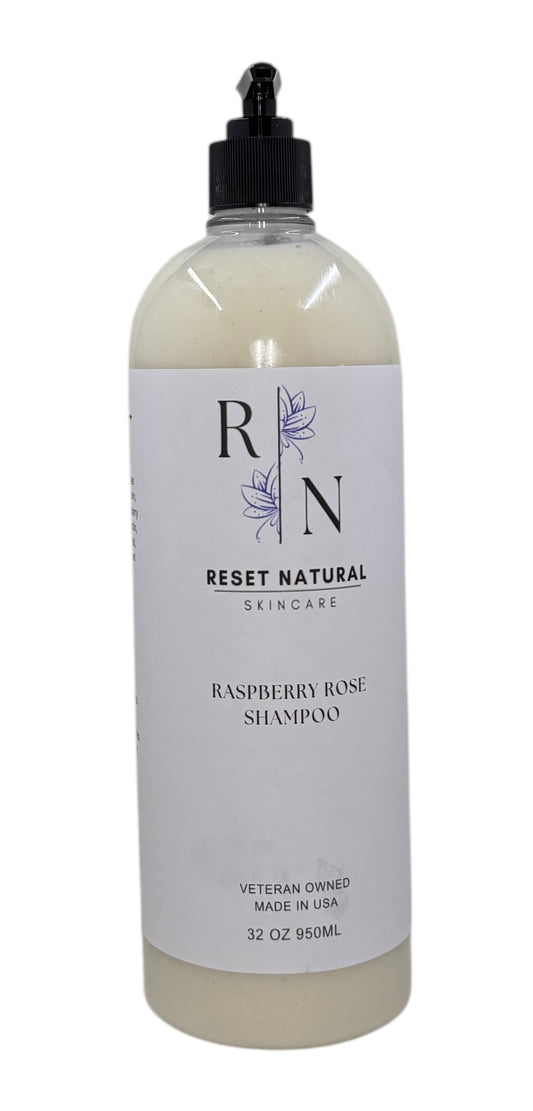 Raspberry Rose Shampoo 32 0z