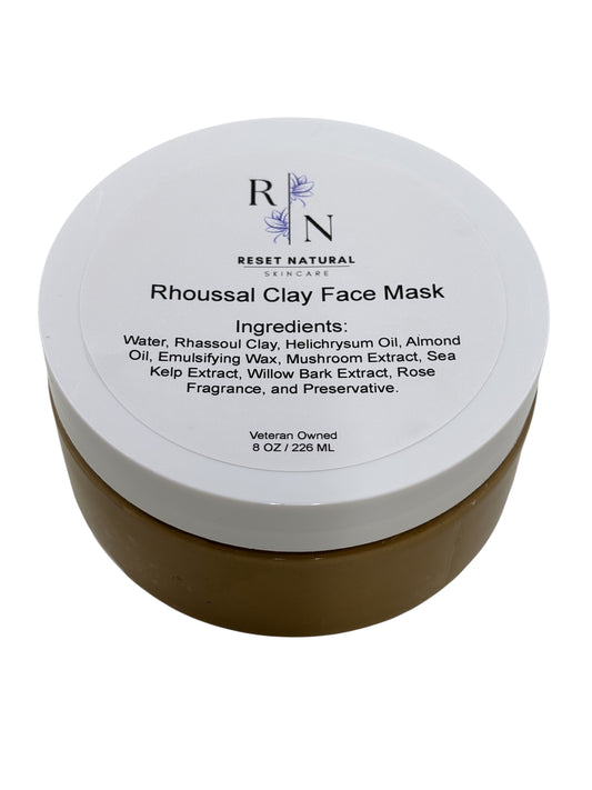 Rhassoul Clay Face Mask